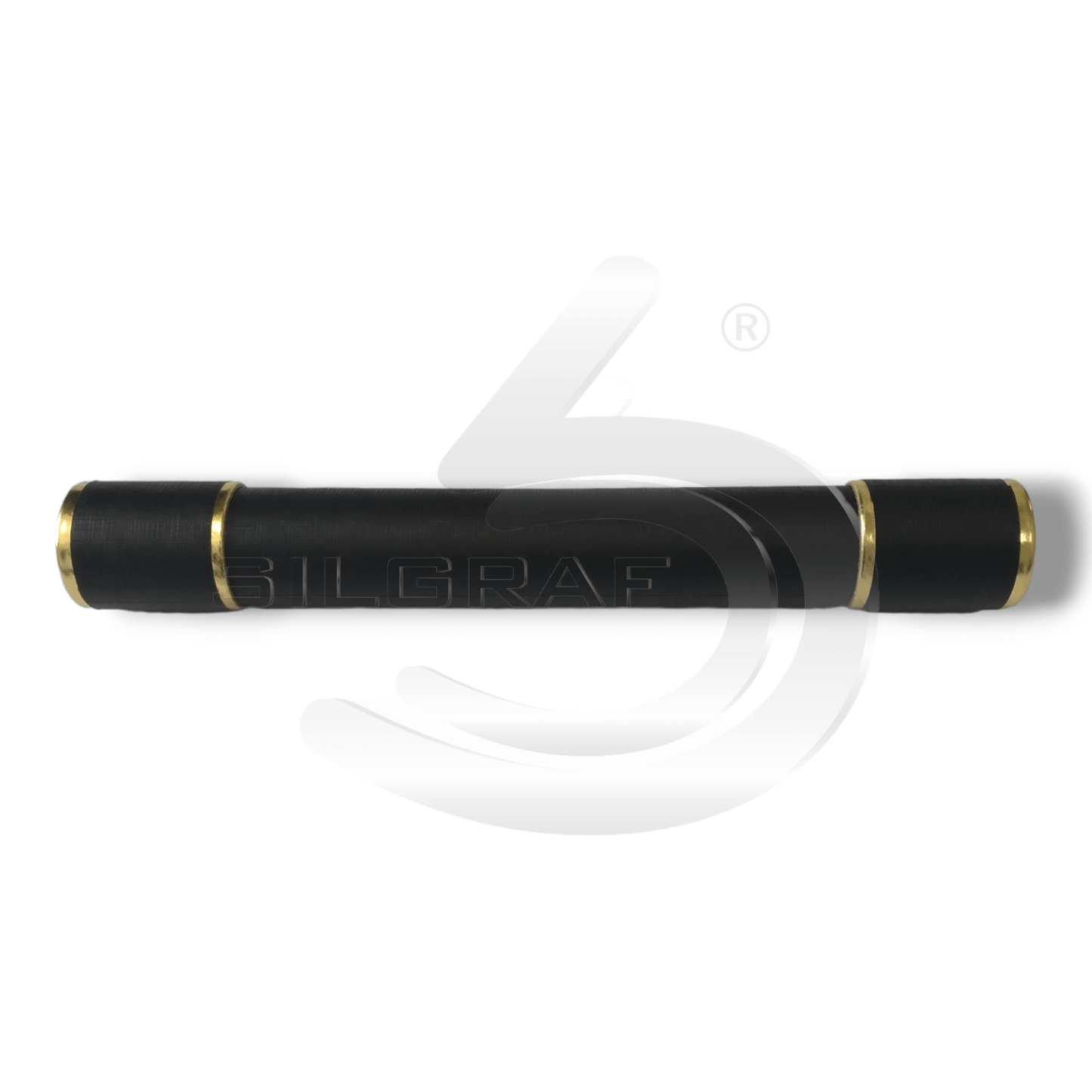 Canudo Tradicional em Percalux Preto