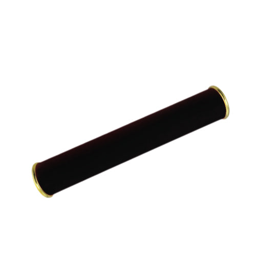 Canudo em Camurça Preto 27x3,6